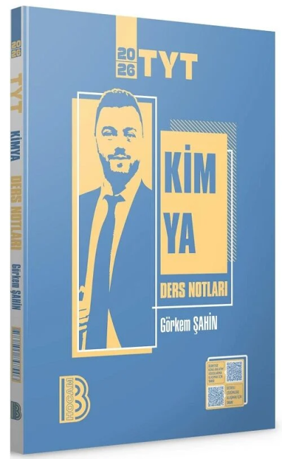 2026 YKS TYT Kimya Ders Notları Görkem Şahin Benim Hocam Yayınları Limon Fotokopi