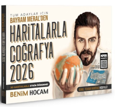 2026 Tüm Adaylar İçin Haritalarla Coğrafya Konu Anlatımı Benim Hocam Yayınları Limon Fotokopi