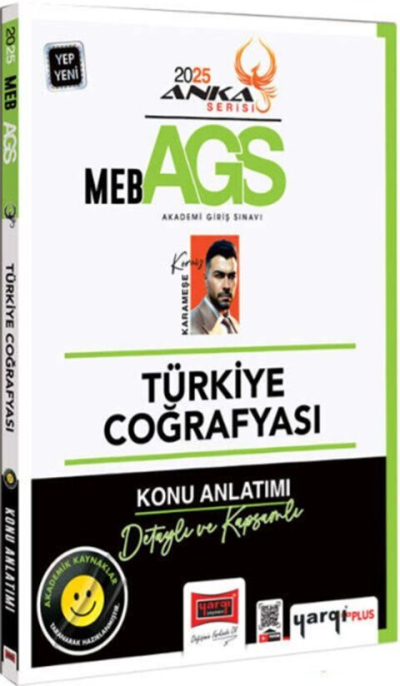 2025 MEB-AGS Türkiye Coğrafyası Konu Anlatımı Anka Serisi Yargı Yayınları Limon Fotokopi