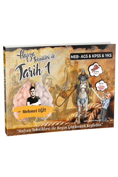 2025 MEB AGS KPSS YKS Hafıza Teknikleri İle Tarih-1 Mehmet Eğit Limon Fotokopi
