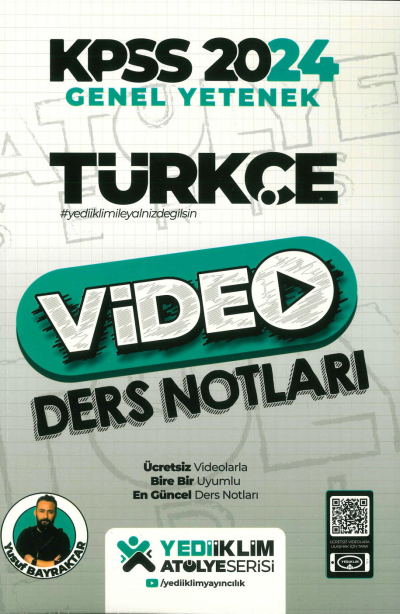 TÜRKÇE VİDEO DERS NOTLARI ATÖLYE SERİSİ