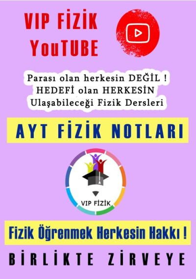 2022 Güncel AYT VİP FİZİK Video Serisi