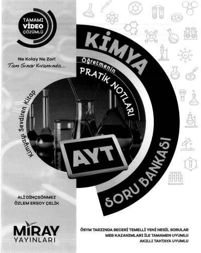 AYT KİMYA ÖĞRETMENİN PRATİK NOTLARI SORU BANKASI Limon Fotokopi