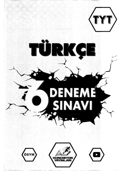 TYT Türkçe 6 Deneme Sınavı