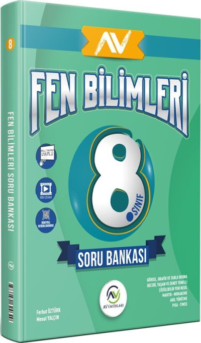 8. Sınıf LGS Fen Bilimleri Soru Bankası Av Yayınları