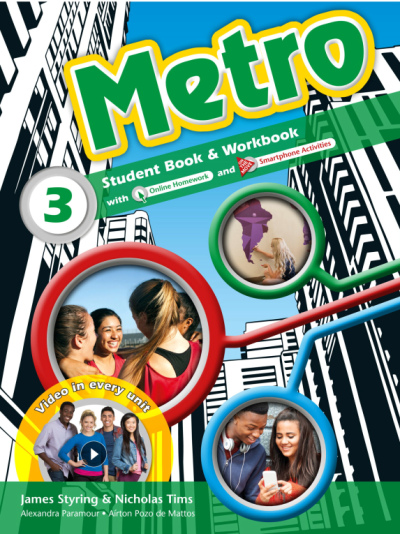 Metro 3 Student Book Workbook Limon Fotokopi