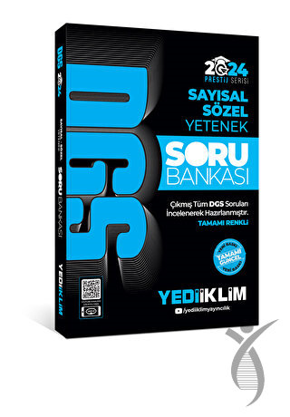 2024 DGS Sayısal-Sözel Yetenek Soru Bankası Limon Fotokopi