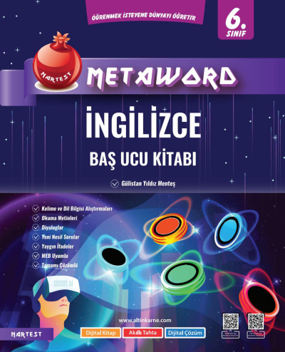 6. Sınıf Metaword İngilizce Nartest Yayınları