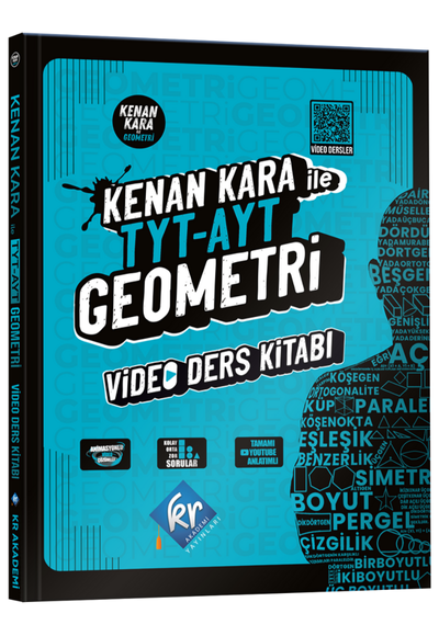 Kenan KARA ile TYT - AYT Geometri Video Ders Kitabı Limon Fotokopi