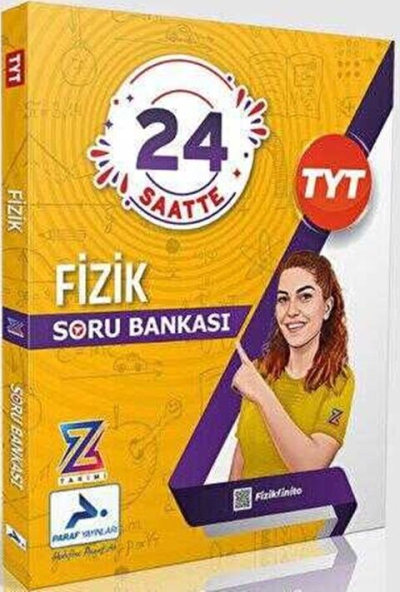 Z Takımı 24 Saatte TYT Fizik Soru Bankası PRF Paraf Yayınları Limon Fotokopi