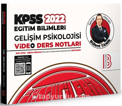 GELİŞİM PSİKOLOJİSİ VİDEO DERS NOTLARI