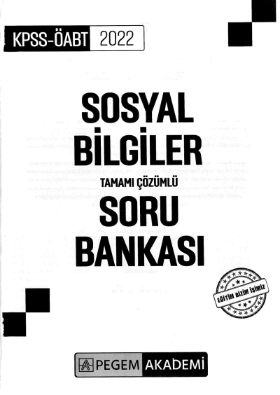 SOSYAL BİLGİLER TAMAMI ÇÖZÜMLÜ SORU BANKASI Limon Fotokopi