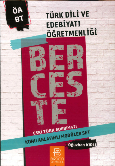 BERCESTE ESKİ TÜRK EDEBİYATI KONU ANLATIMLI MODÜLER SET