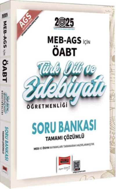 2025 MEB AGS ÖABT Türk Dili ve Edebiyatı Soru Bankası Yargı Yayınları Limon Fotokopi