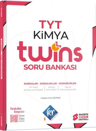 TYT Twins Kimya Soru Bankası KR Akademi Yayınları Limon Fotokopi