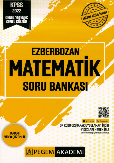EZBERBOZAN MATEMATİK ÇÖZÜMLÜ SORU BANKASI