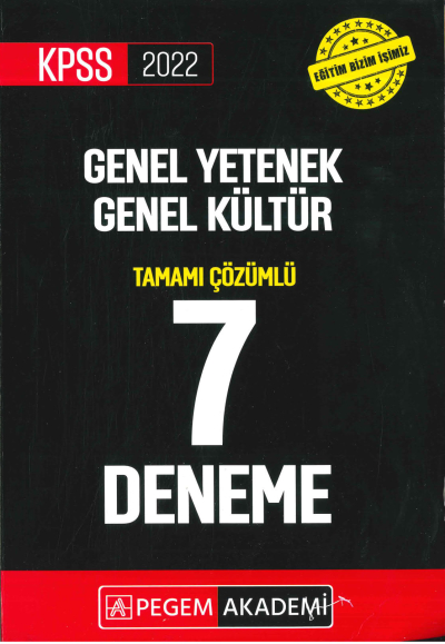 GKGY TAMAMI ÇÖZÜMLÜ 7Lİ DENEME Limon Fotokopi