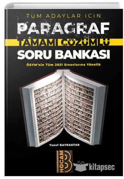 Tüm Adaylar İçin Tamamı Çözümlü PARAGRAF Soru Bankası  Limon Fotokopi