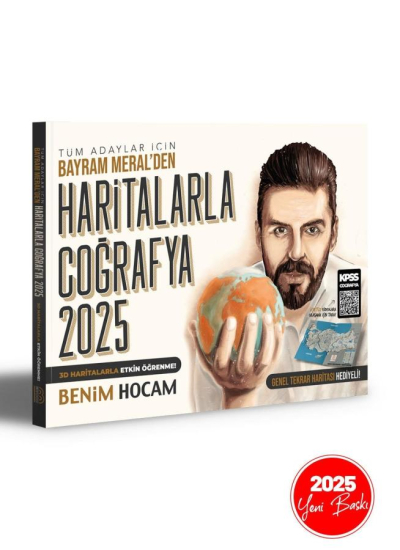 2025 Tüm Adaylar İçin Haritalarla Coğrafya Benim Hocam Yayınları Limon Fotokopi