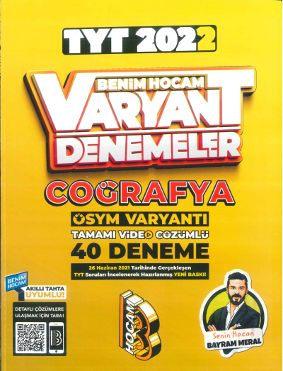 TYT COĞRAFYA VARYANT 40 DENEME Limon Fotokopi