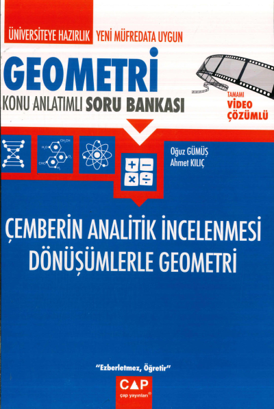 GEOMETRİ ÇEMBERİN ANALİTİK İNCELENMESİ DÖNÜŞÜMLERLE GEOMETRİ KONU ANLATIMLI SORU BANKASI Limon Fotokopi