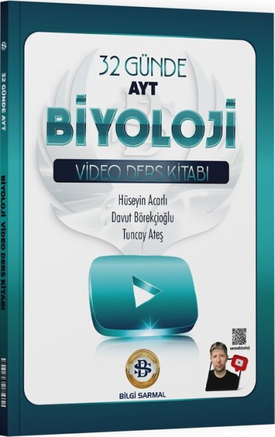 AYT Biyoloji 32 Günde Video Ders Kitabı Bilgi Sarmal Limon Fotokopi