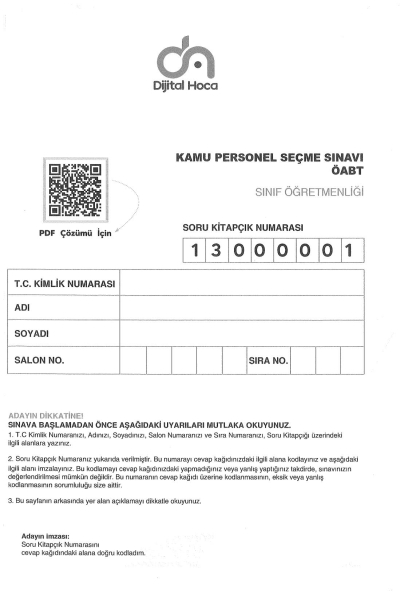 6 DENEME DİJİTAL ÇÖZÜMLÜ Limon Fotokopi