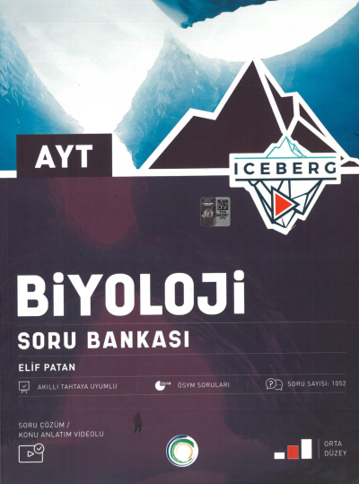 AYT ICEBERG Biyoloji Soru Bankası Orta Düzey
