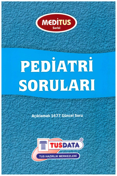 Pediatri Soruları Açıklamalı 1677 Güncel Soru Meditus Serisi TUSDATA Limon Fotokopi