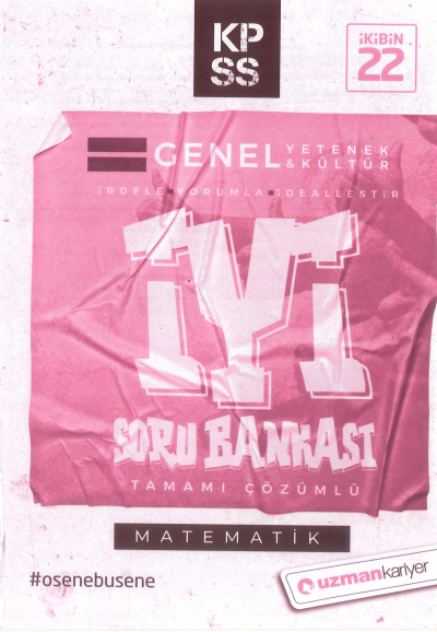 GY GK MATEMATİK İYİ ÇÖZÜMLÜ SORU BANKASI Limon Fotokopi