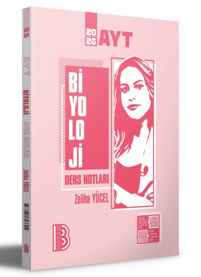 2026 YKS AYT Biyoloji Ders Notları - Zeliha Yücel Benim Hocam Yayınları Limon Fotokopi