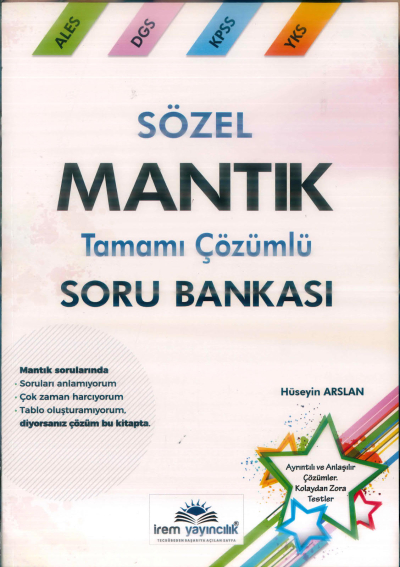 SÖZEL MANTIK TAMAMI ÇÖZÜMLÜ SORU BANKASI Limon Fotokopi
