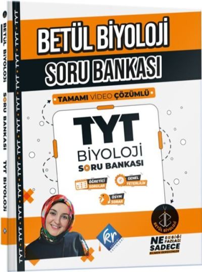 Betül Biyoloji TYT Biyoloji Soru Bankası KR Akademi Yayınları