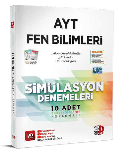 Ayt Fen Bilimleri Simülasyon Denemeleri