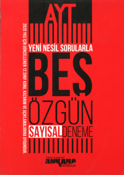 AYT Yeni Nesil Sorularla Sayısal 5 Özgün Deneme