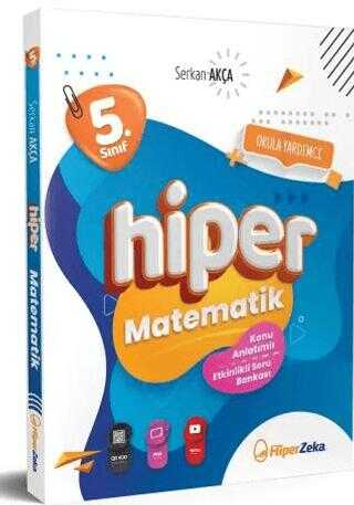 Hiper Zeka Yayınları 5. Sınıf Hiper Matematik Konu Anlatımlı - Etkinlikli Soru Bankası Limon Fotokopi
