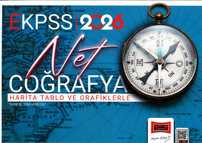 2026 EKPSS Harita Tablo ve Grafiklerle Net Coğrafya Yargı Yayınları (Renkli Almanız Önerili) Limon Fotokopi