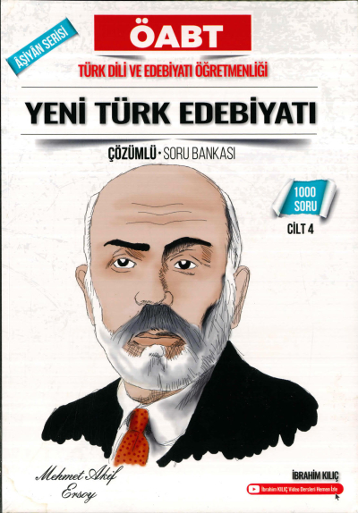 AŞİYAN SERİSİ YENİ TÜRK EDEBİYATI ÇÖZÜMLÜ SORU BANKASI 1000 SORU CİLT 4 Limon Fotokopi