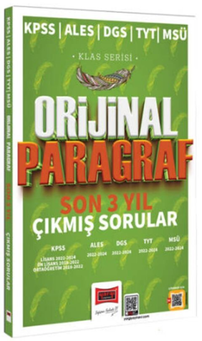2025 KPSS ALES DGS TYT MSÜ Klas Serisi Orijinal Paragraf Son 3 Yıl Çıkmış Sorular Yargı Yayınları Limon Fotokopi