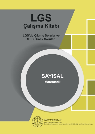 LGS çalışma Kitabı SAYISAL (Matematik) Limon Fotokopi