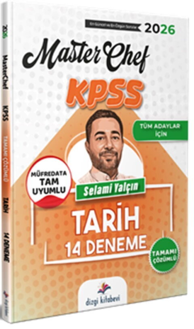 2026 Tüm Adaylar İçin MasterChef Kpss Tarih Tamamı Çözümlü 14 Deneme Dizgi Kitap Limon Fotokopi