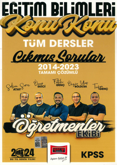 KONU KONU ÇIKMIŞ SORULAR 2014-2023 TAMAMI ÇÖZÜMLÜ ÖĞRETMENLER EKİBİ Limon Fotokopi