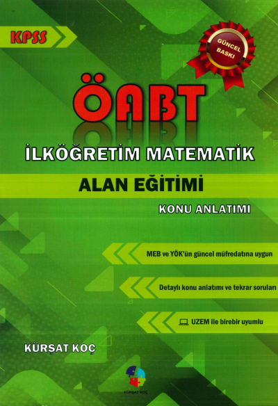 ÖABT İlköğretim Matematik Alan Eğitimi Konu Anlatımı Limon Fotokopi