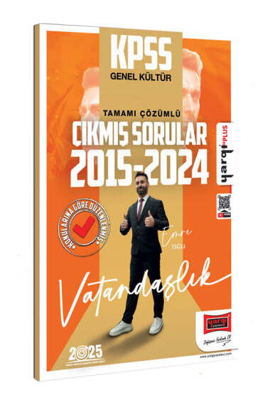 2025 KPSS Genel Kültür 2015 2024 Vatandaşlık Konularına Göre Düzenlenmiş Tamamı Çözümlü Çıkmış Sorular Yargı Yayınları
