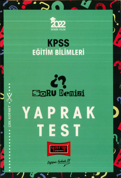 EĞİTİM BİLİMLERİ TÜM DERSLER YAPRAK TEST Limon Fotokopi