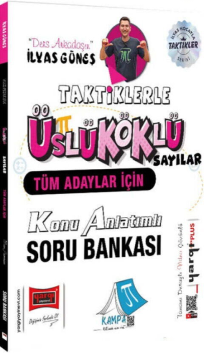 Tüm Adaylar İçin Taktiklerle Üslü Köklü Sayılar Konu Anlatımlı Soru Bankası Yargı Yayınları Limon Fotokopi