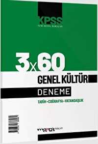 GK 3*60 DENEME (TARİH-COĞ.-VAT) TAMAMI VİDEO ÇÖZÜMLÜ Limon Fotokopi
