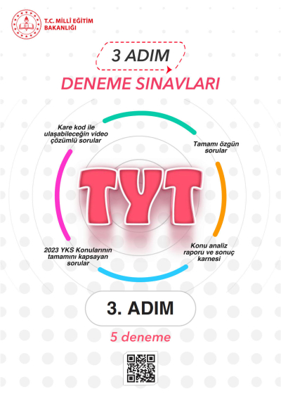 3 ADIM DENEME SINAVLARI TYT 3. ADIM Limon Fotokopi