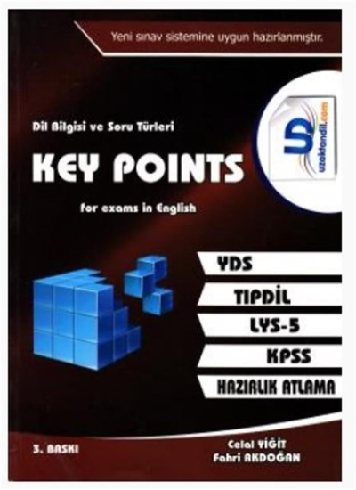 Uzaktan Dil YDS Key Points for Exams in English Limon Fotokopi