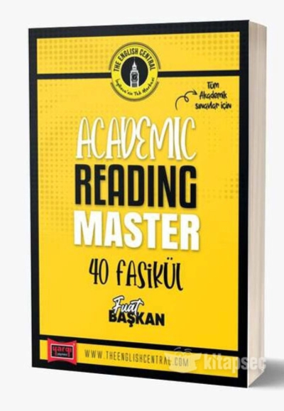 YDS Tüm Akademik İngilizce Sınavları İçin Academic Reading Master 40 Fasikül Limon Fotokopi
